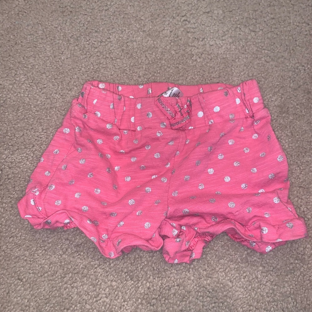 Polka dot shorts